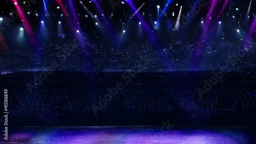 concert purple spotlight