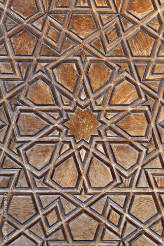 Door pattern, Selimiye Mosque, Edirne, Turkey