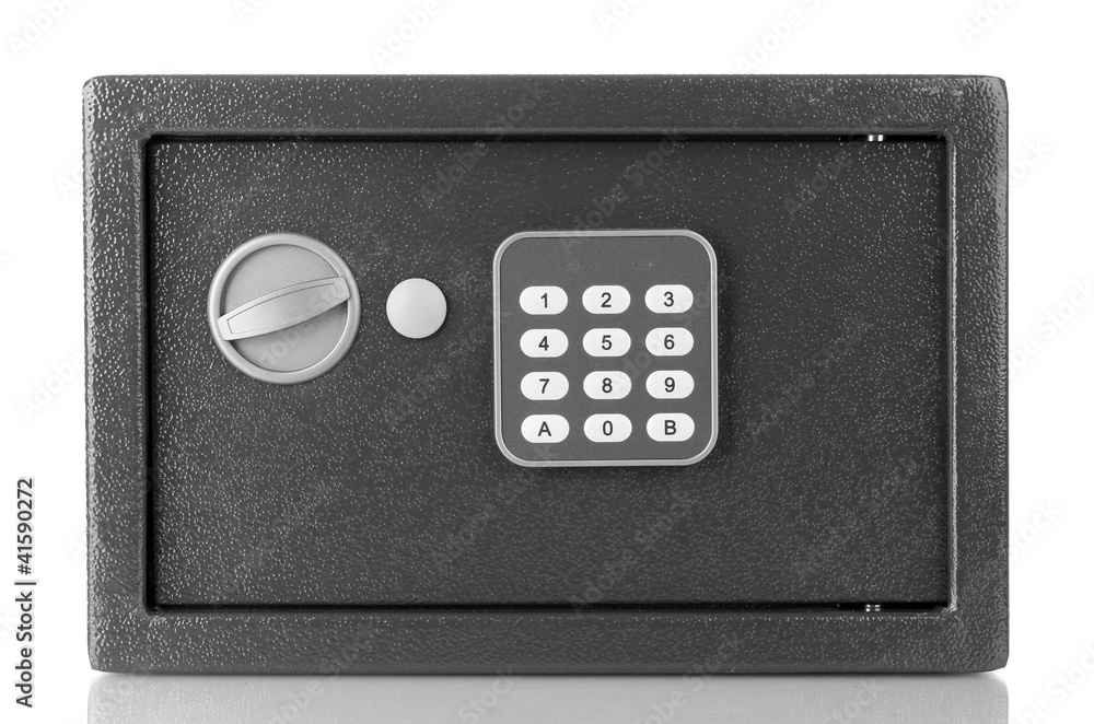 safe isolated on white safe isolated on white