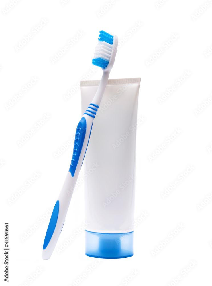 Toothbrush and toothpaste Toothbrush and toothpaste
