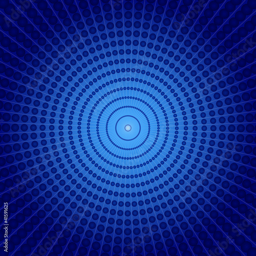 Blue vortex background