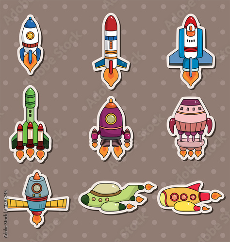 rocket stickers