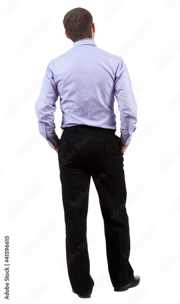 back view of Business man back view of Business man