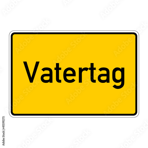 ortsschild vatertag I
