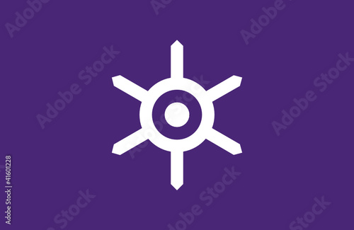 Flagge Präfektur Tokio