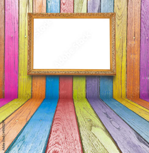 photos placed on the wood by its color.
