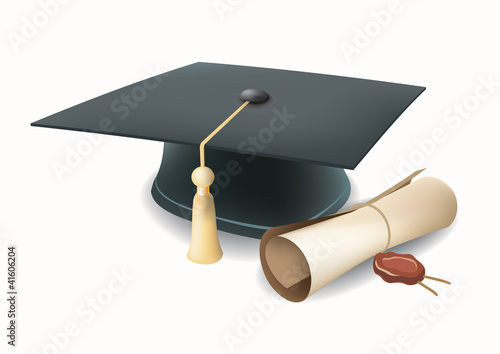 vector graduation cap