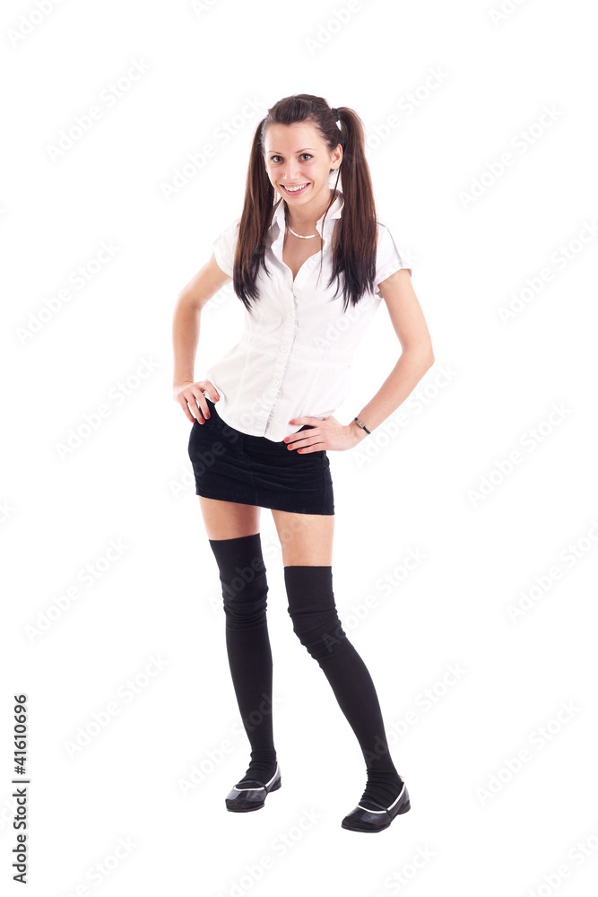 Fototapeta premium Young student girl