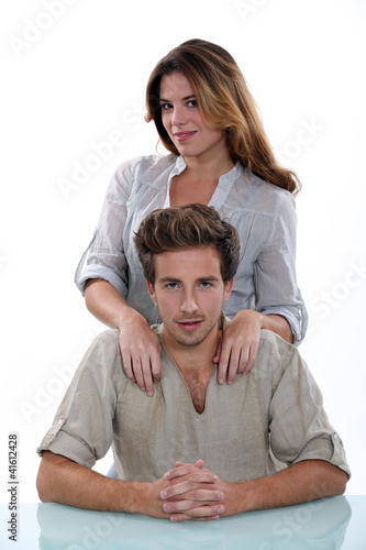 Portrait of couple