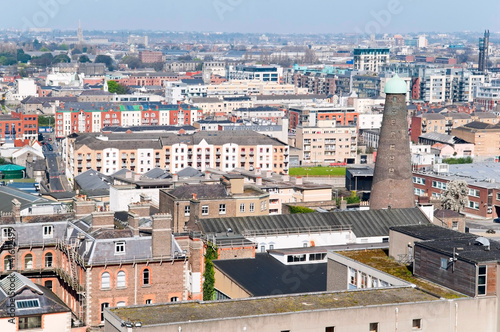 Photography the view of Dublin, Ireland