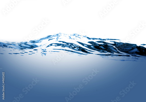 water in smooth movement