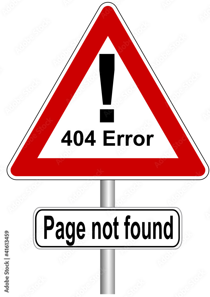 Schild Page not found Schild Page not found