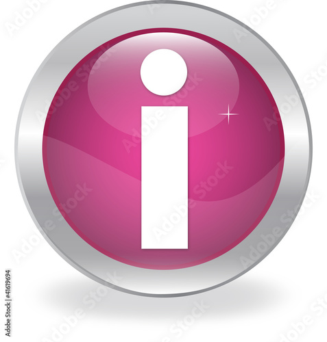 button with the letter "i"