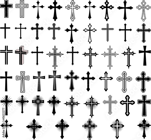 Obraz na płótnie crosses