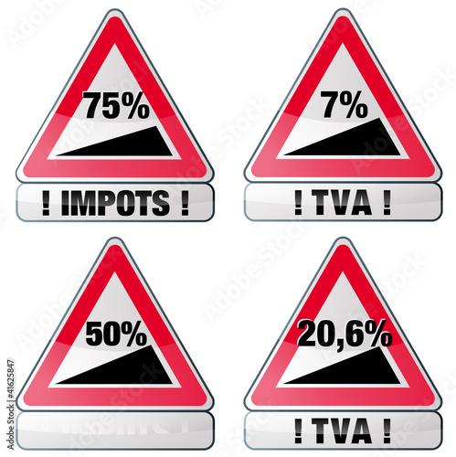 TVA et impôts en france