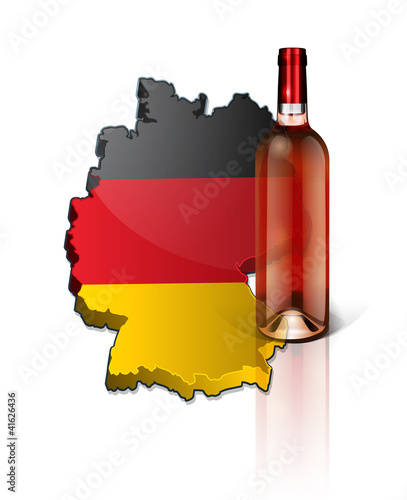 consommation et production de vin rosé en allemagne
