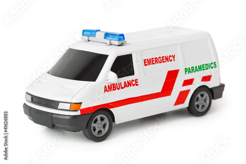 Fototapeta Naklejka Na Ścianę i Meble -  Ambulance car