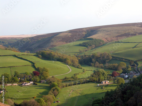 Wallpaper Mural Doone Valley from County Gate, Exmoor Torontodigital.ca