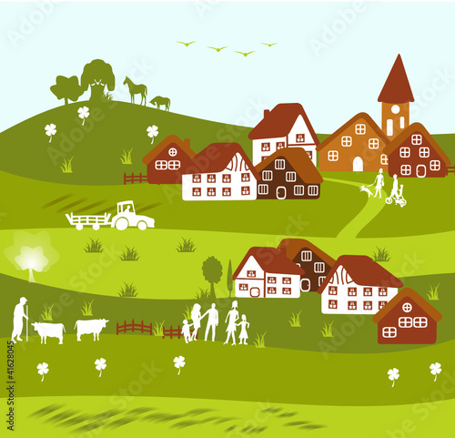 vie à la campagne