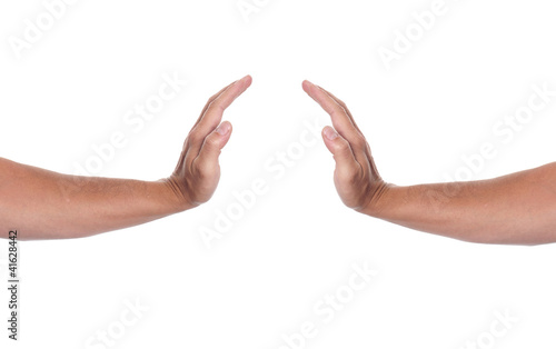 Obraz na płótnie Hands w salonie