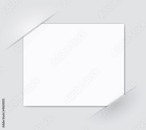 Composite page with places for photo, eps10 vector background