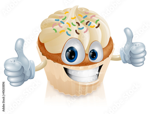 Fairy cake character illust...