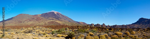 Teide volcano on a sunny day