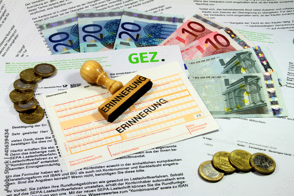 Zahlungserinnerung Stock Photo Adobe Stock