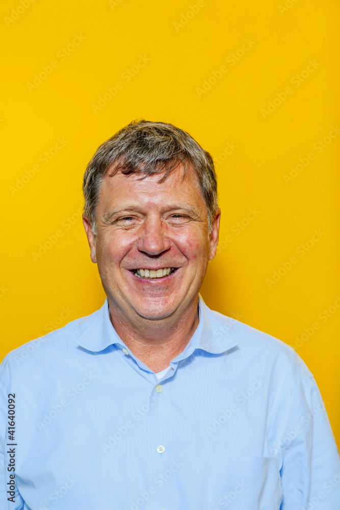 smiling happy man