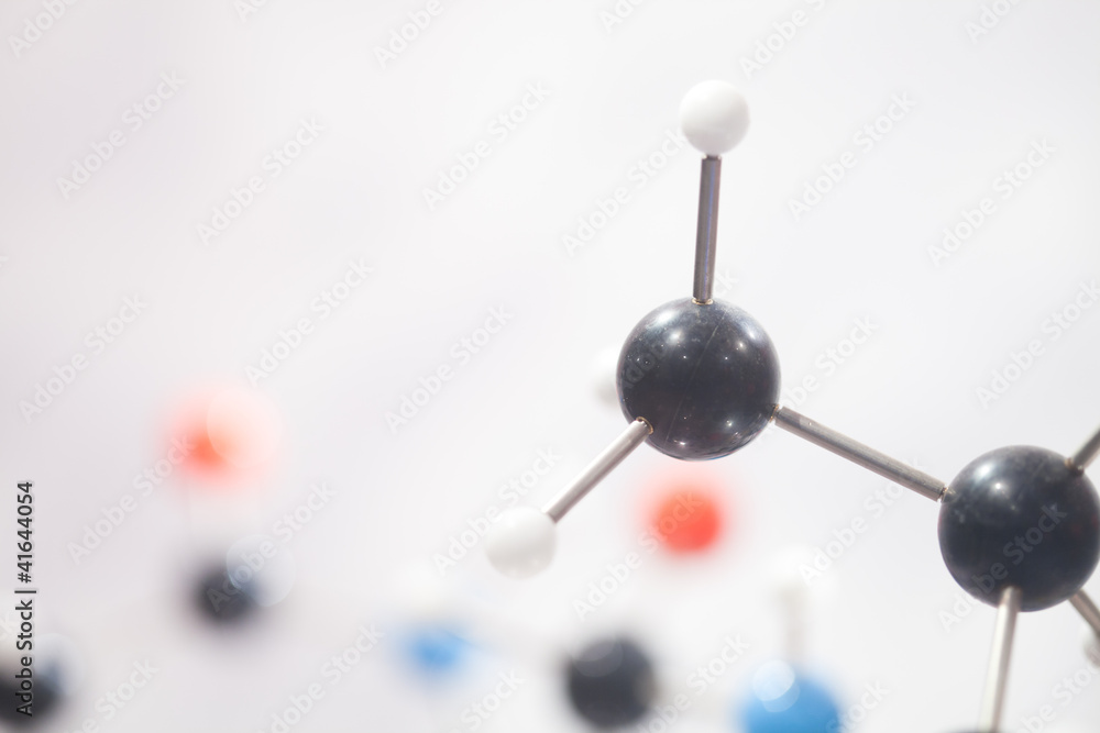 Obraz premium Molecular structure