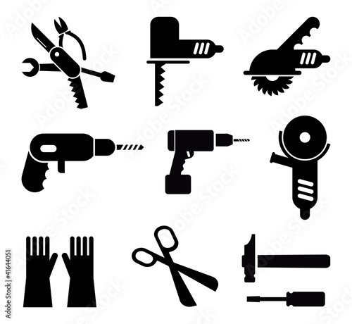 Tools icon set