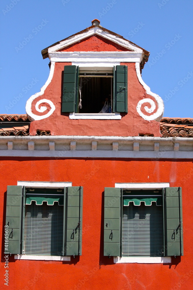 Obraz premium Village de Burano - Venise - Italie