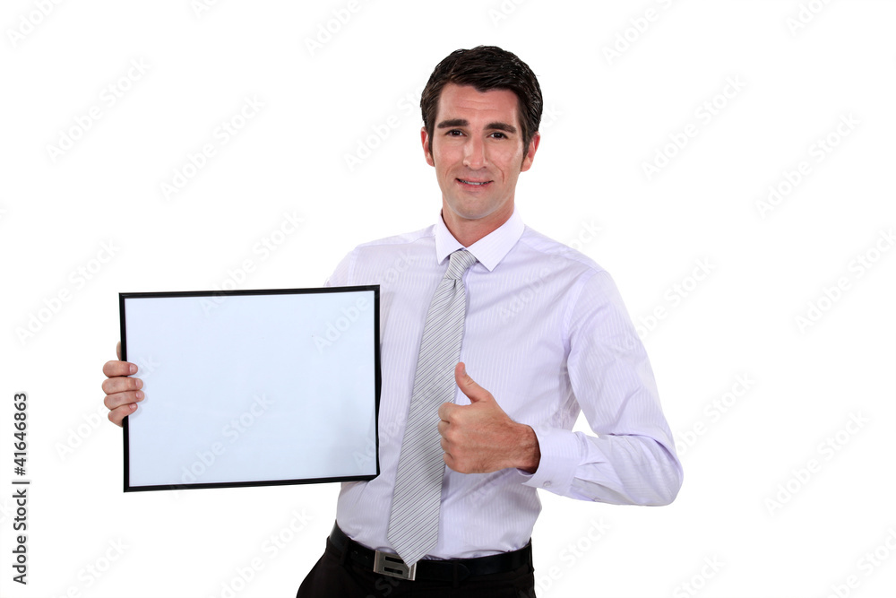 businessman making presentation at meeting businessman making presentation at meeting