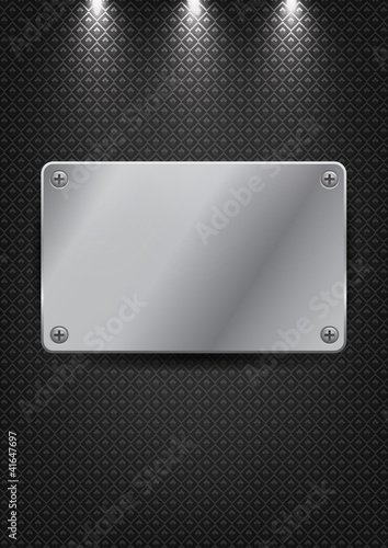 Işıklı metalik tabela