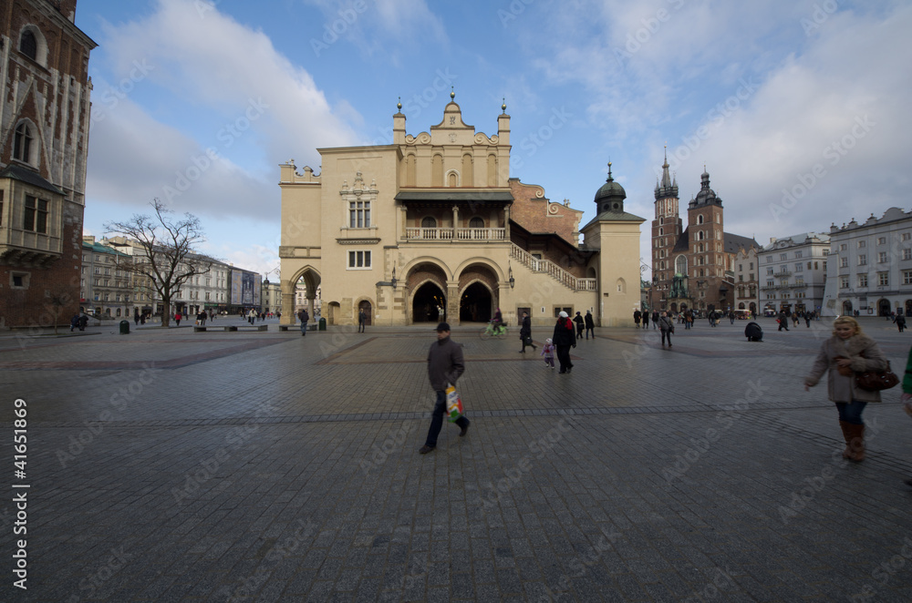 Sukiennice, the Cloth Hall - a landmark of Rynek (the market squ