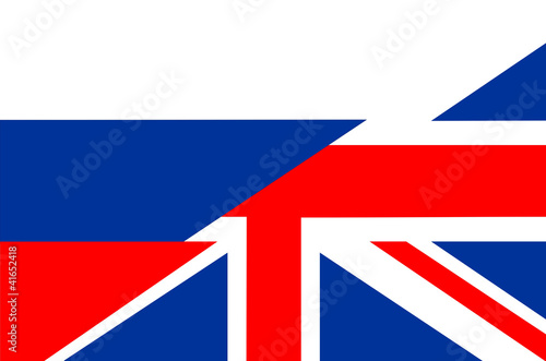 uk russia flag