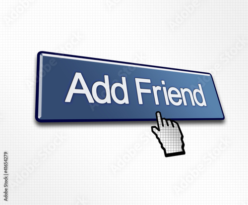 Clicked Add Friend Button Screen Effect
