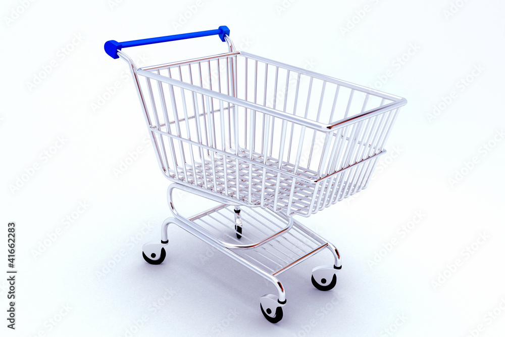 Shopping Push Cart