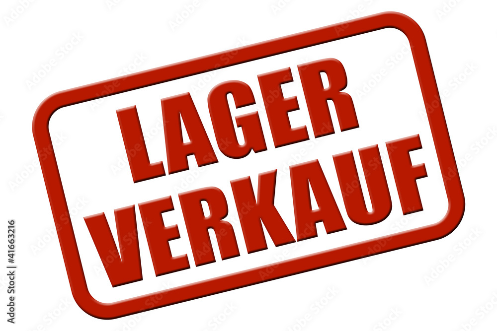 Stempel rot rel LAGER VERKAUF