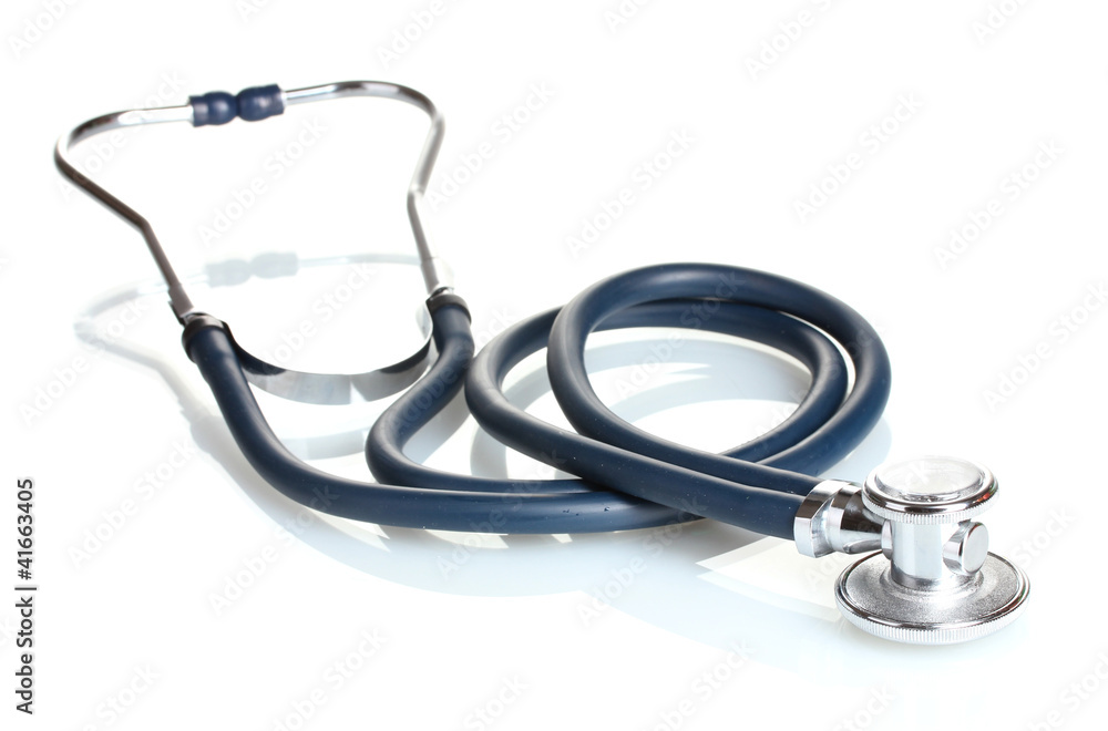 Medical stethoscope isolated on white Medical stethoscope isolated on white