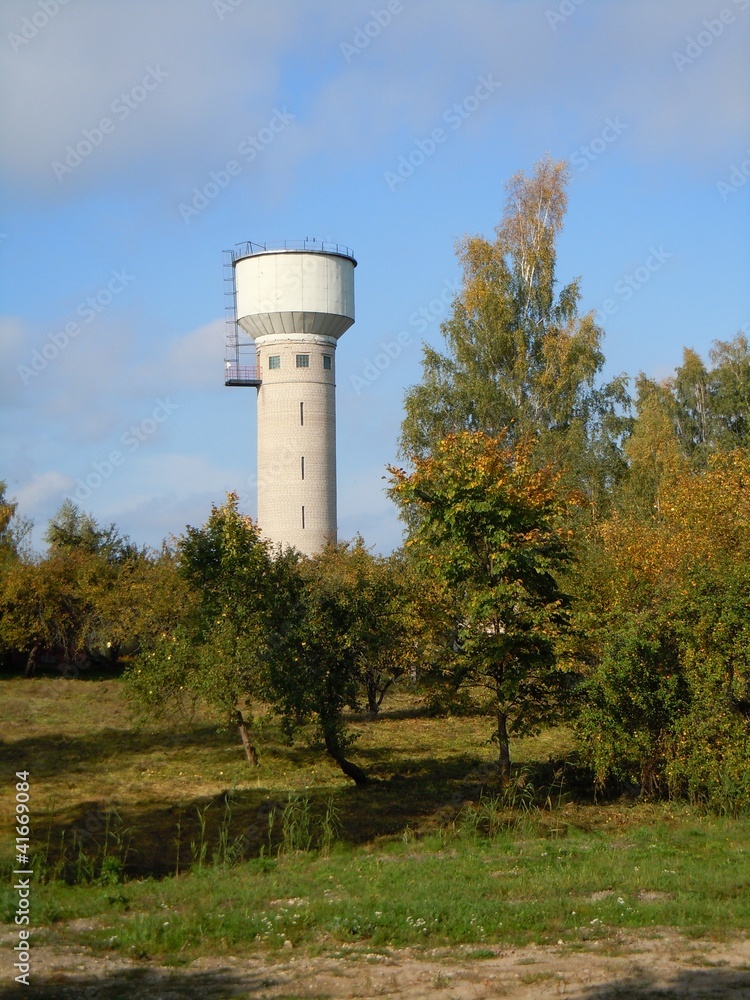 Water tower (Kegums, Latvia) Water tower (Kegums, Latvia)