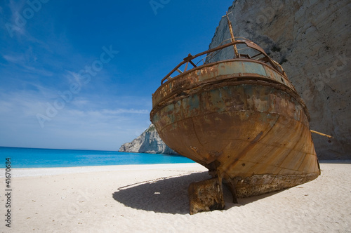 Smuggler's shipwreck