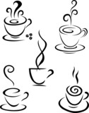 Coffee symbol collection