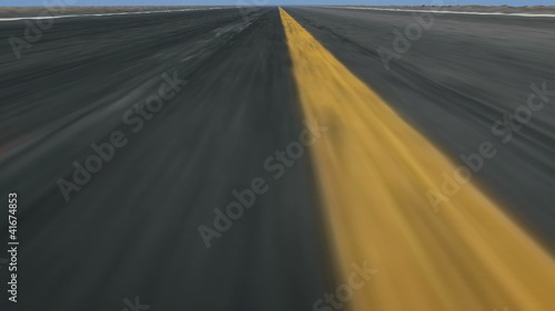 Speed road flight, seamlessly loop-able