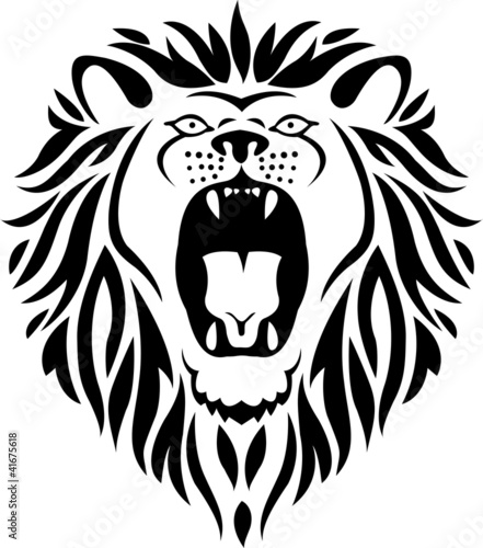 Fototapeta Naklejka Na Ścianę i Meble -  Lion Tattoo