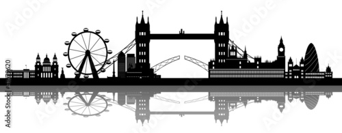 London Skyline detailed