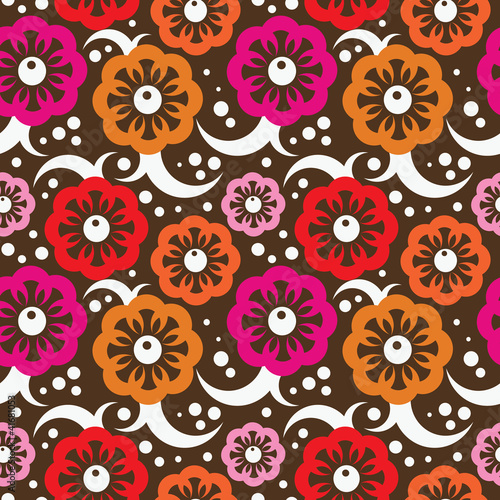 Seamless flower pattern
