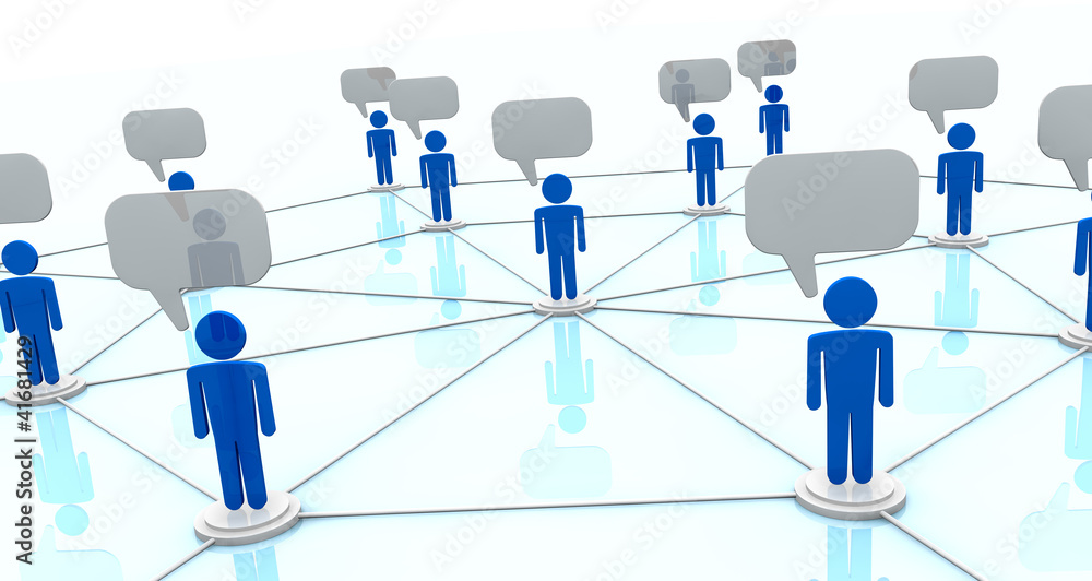 concept of online communication concept of online communication