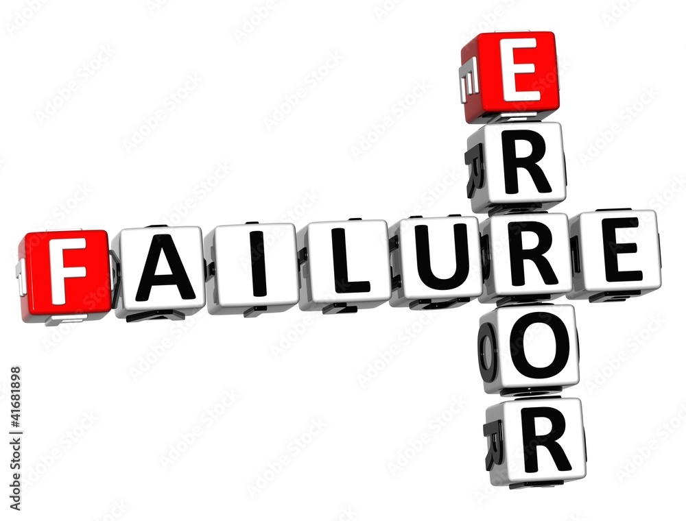 3D Failure Error Crossword 3D Failure Error Crossword