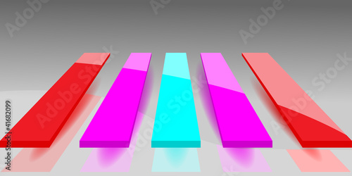 Colored bands